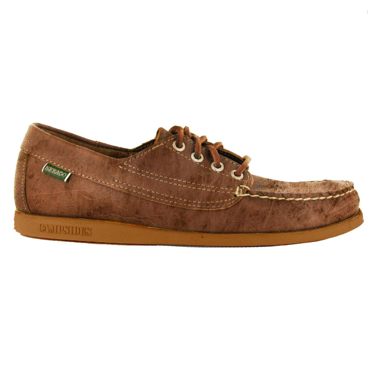 Sebago Askook Crazy Horse in Brown for 
