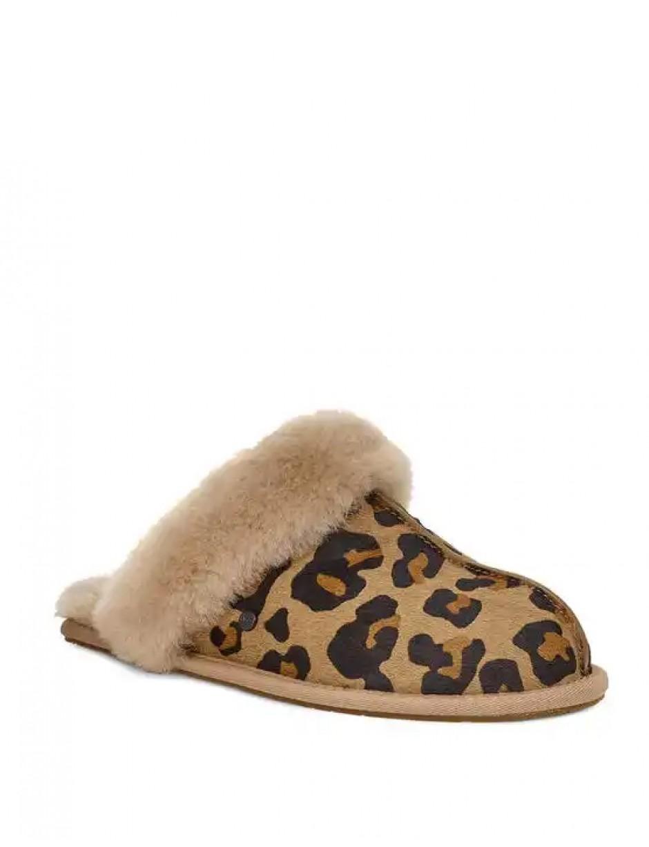 ugg scuffette slippers leopard
