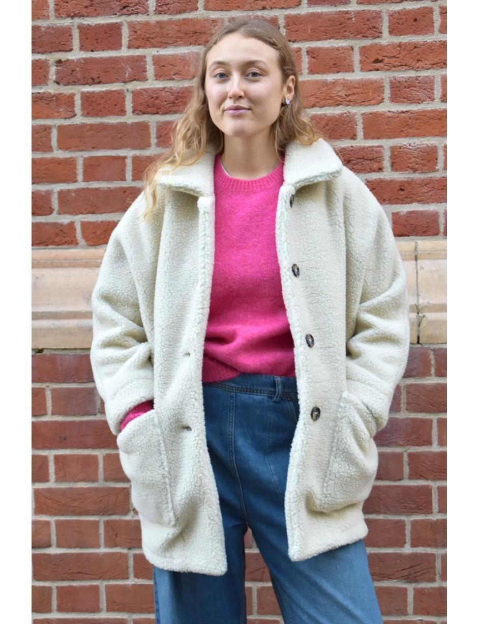vintage teddy coat