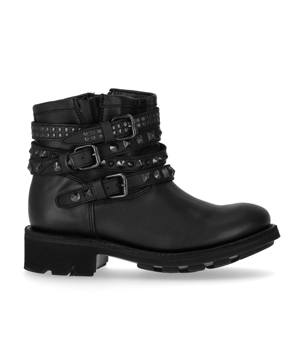 Ash Tatum Black Ankle Boot With Studs | Lyst Australia
