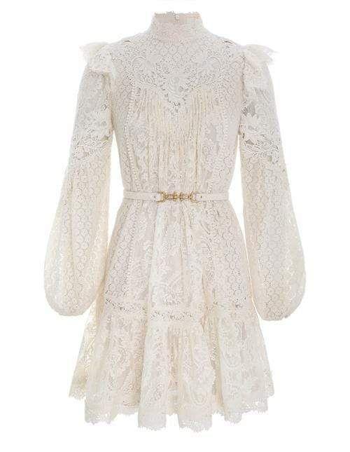 Zimmermann Concert Textured Lace Mini 