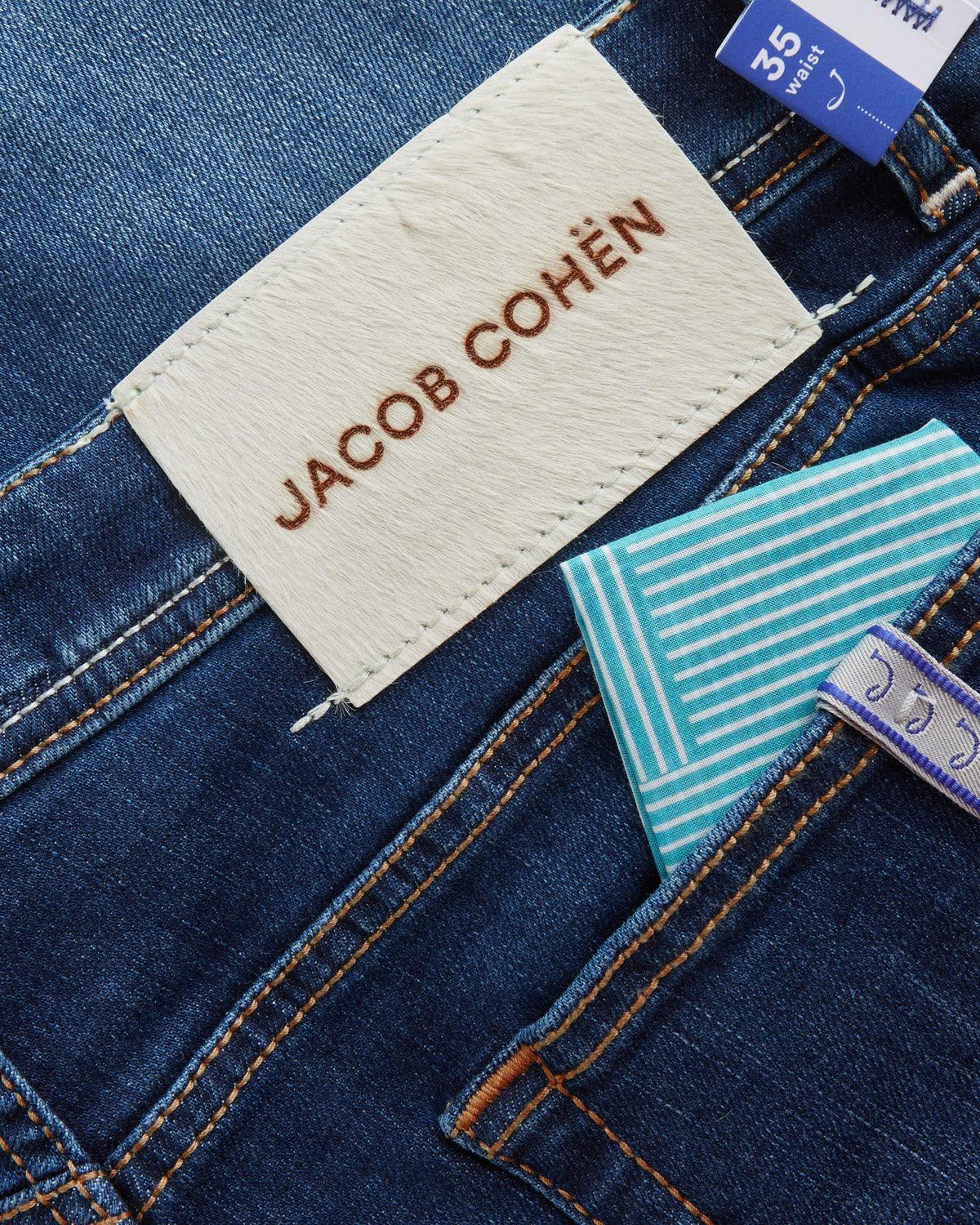 Jacob Cohen Denim White Badge Jeans 