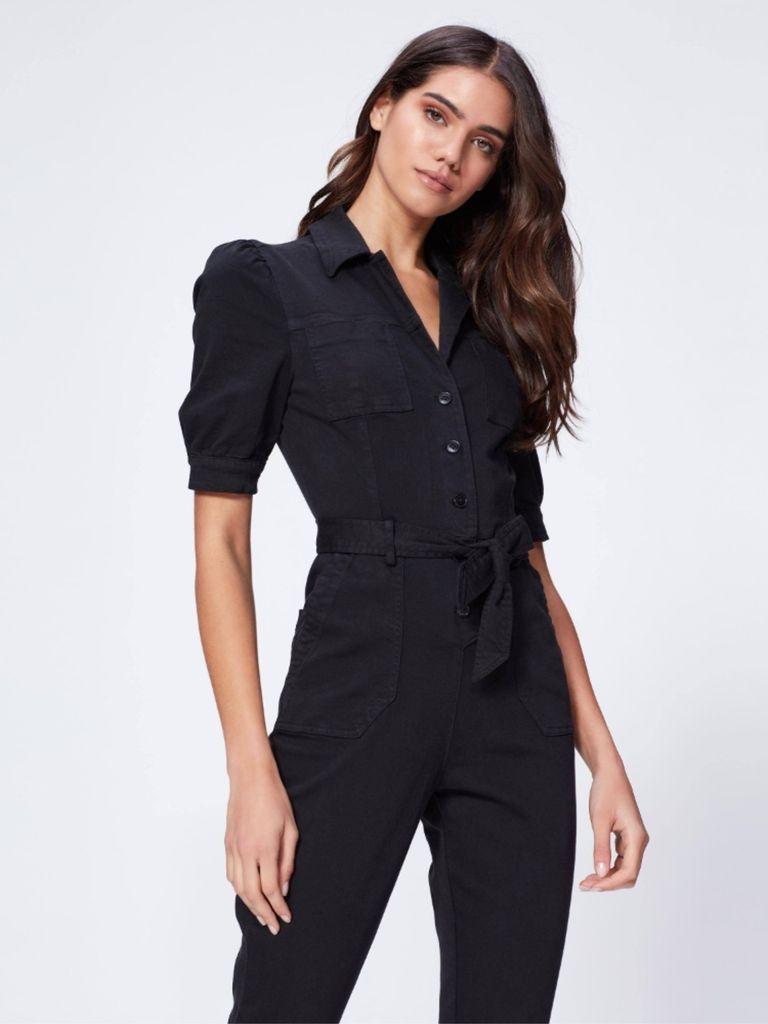 PAIGE Paige Mayslie Short Sleeve Denim 