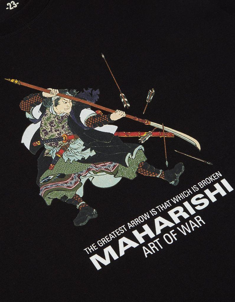 Maharishi Cotton Samurai Broken Arrow T-shirt in Black for Men | Lyst