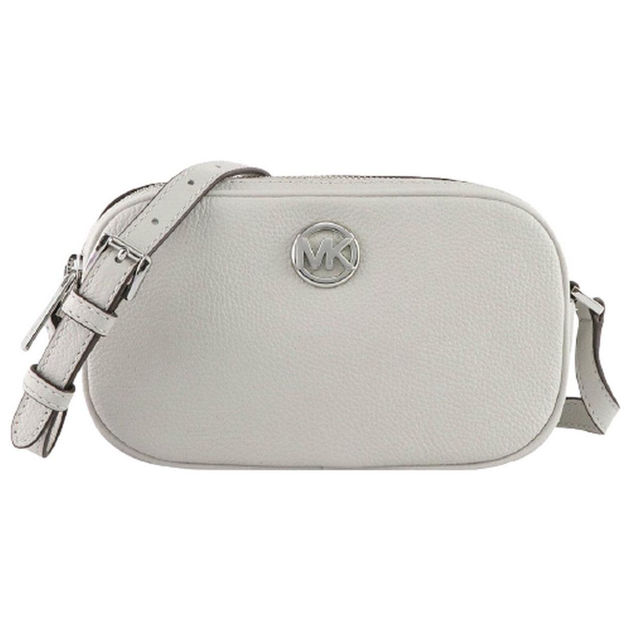 Michael Kors Fulton Double Zip Crossbody in Metallic Lyst