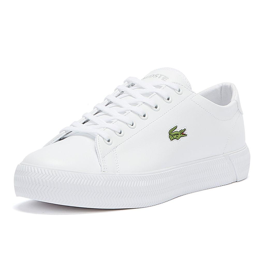 Lacoste Leather Gripshot Trainers in White for Men | Lyst Canada