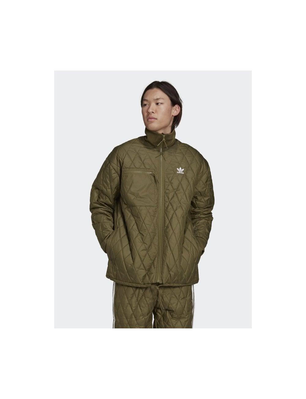 adidas Originals Adicolor Classics Quilted Archive Jacket - Focus Olive in  Green for Men - Save 11% | Lyst