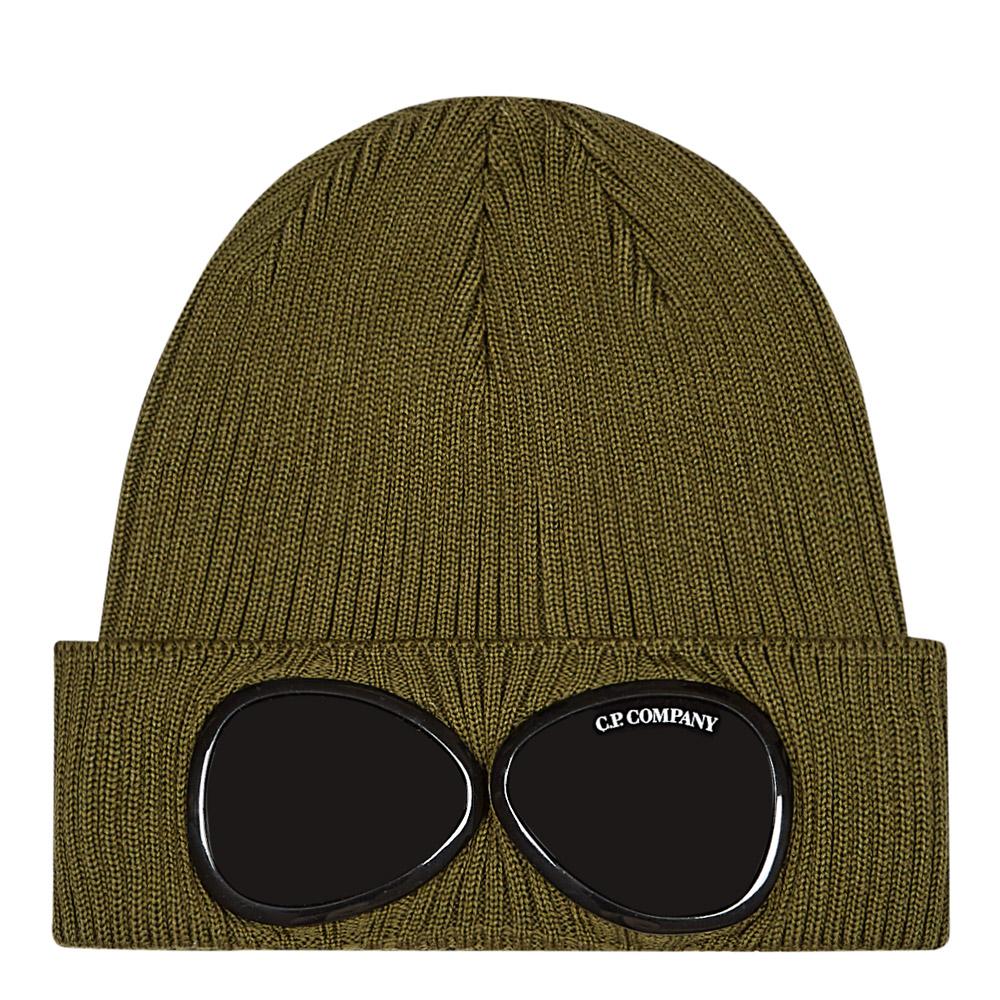 C.P. Company Cotton goggle Beanie in 