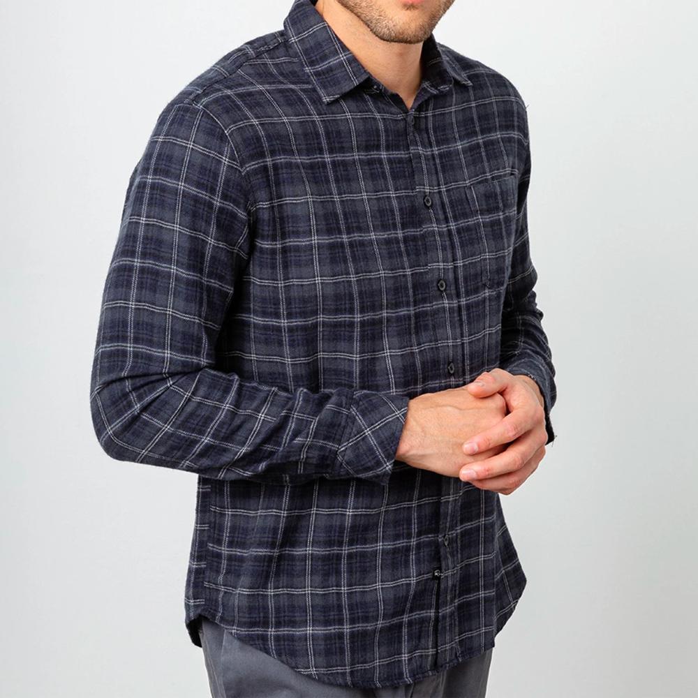 Rails Lennox Plaid Shirt in Black (Blue) for Men - Lyst