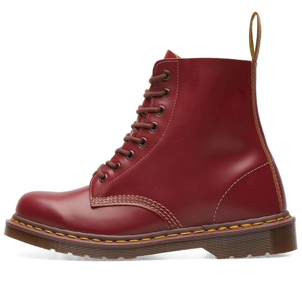 Dr. Martens Leather 1460 8 Eye Boot Shoes in Cherry Red/Red (Red) for Men -  Save 75% - Lyst