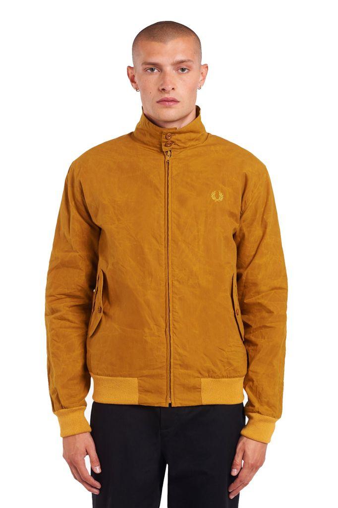 Fred Perry Reissues Made In England Harrington Wax Jacket Gold Leaf in  Yellow for Men - Save 40% - Lyst