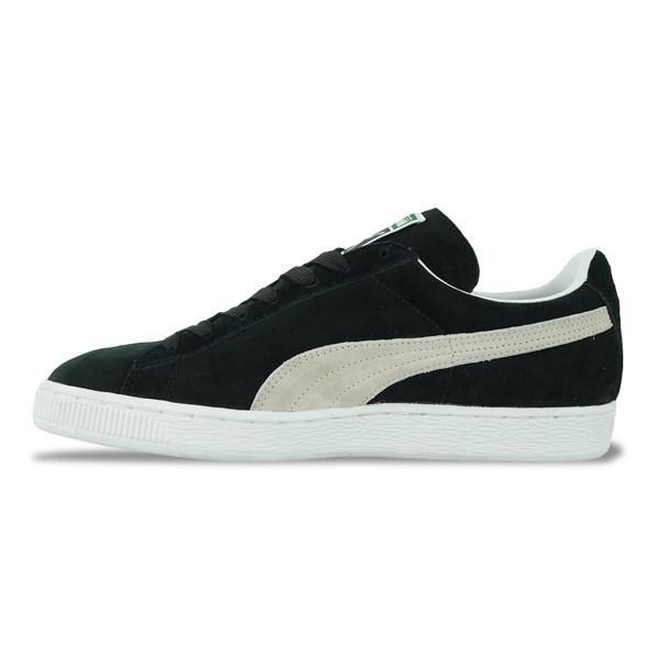 PUMA Suede Classic Trainers Black White for Men | Lyst