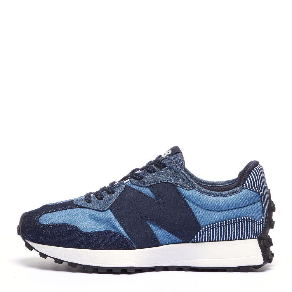 New Balance Denim 327 Trainers in Blue 
