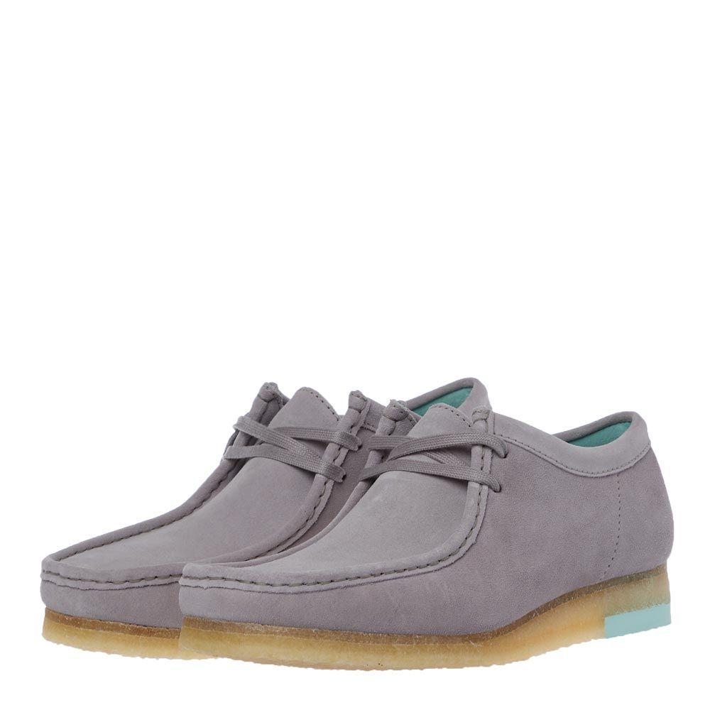 clarks grey flats