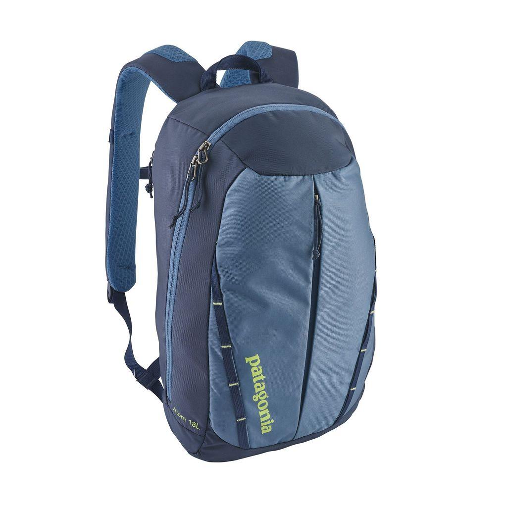 blue patagonia backpack