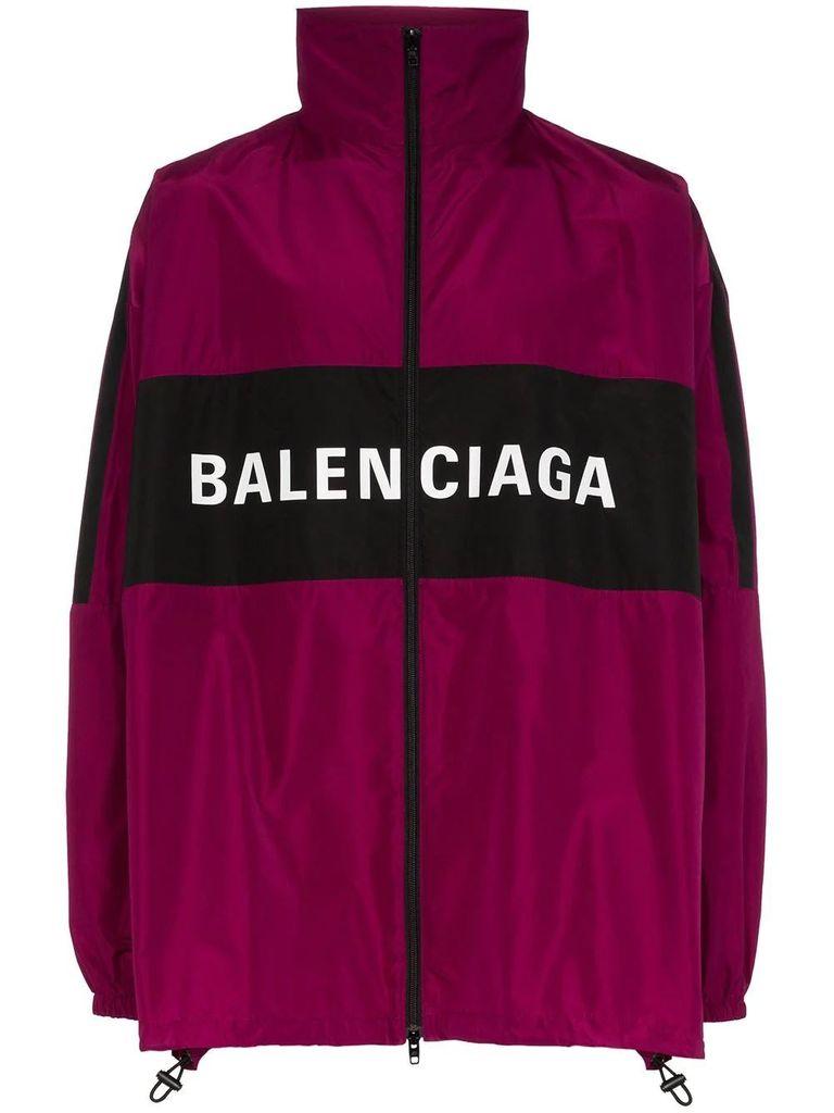 balenciaga jacket violet