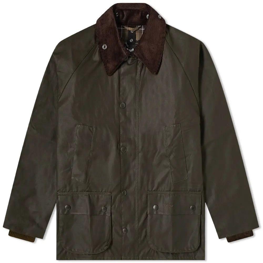 Barbour Cotton Classic Bedale Wax Jacket Olive in Green for Men Save
