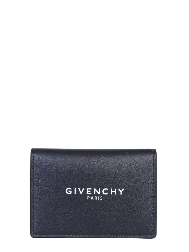Givenchy Leather Wallet With Logo in Black for Men - Save 56% - Lyst