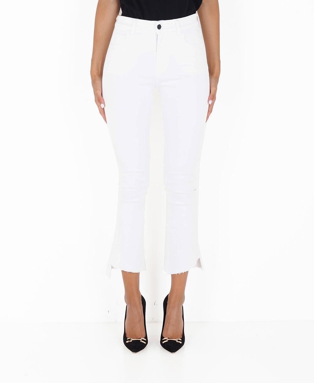 Liviana Conti Jeans Flare F2wy50 in White | Lyst