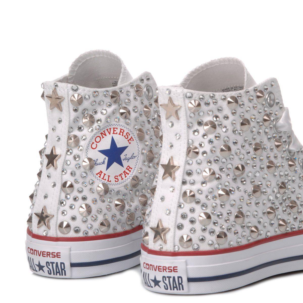 white heel converse
