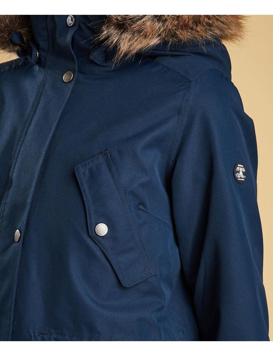 barbour stronsay navy