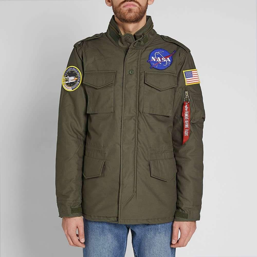 nasa jacket green