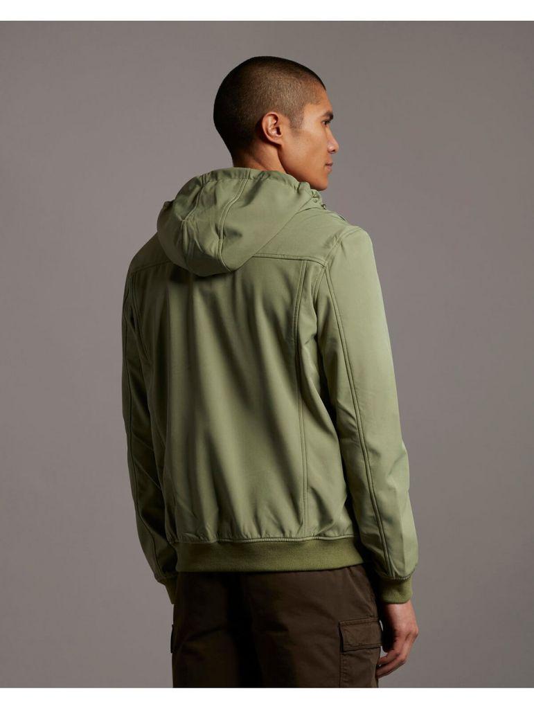 lyle & scott softshell bomber jacket