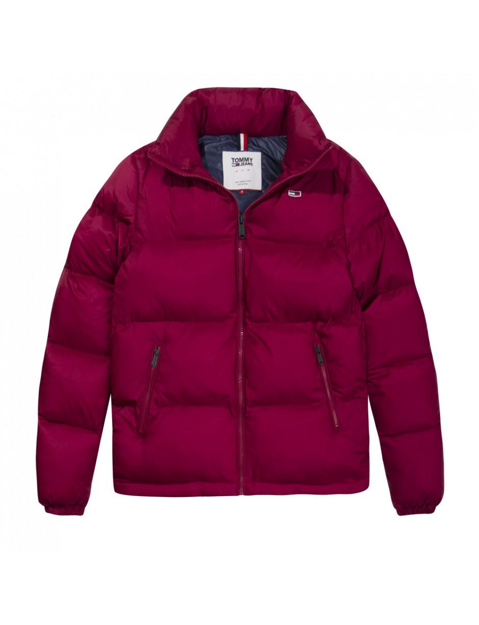 ladies red puffa jackets