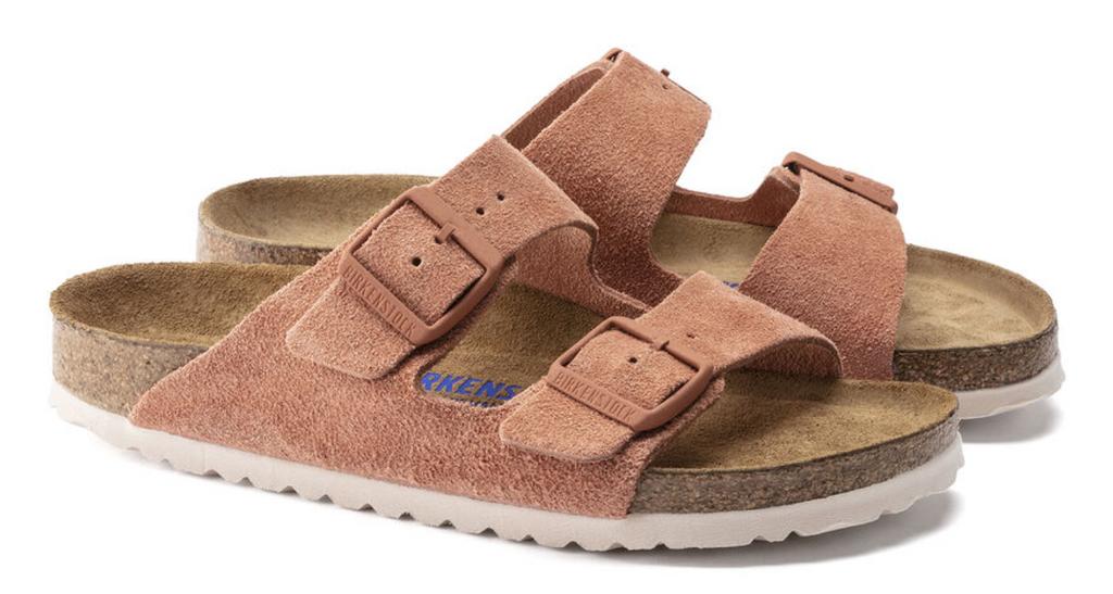 birkenstock earth red suede