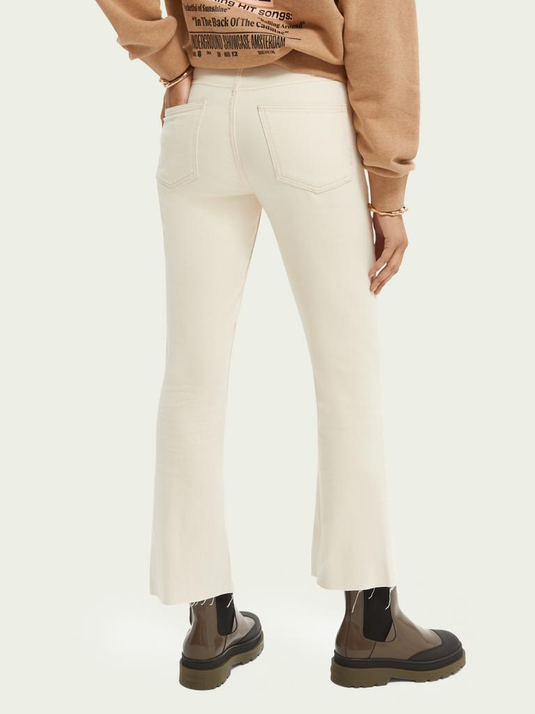 Scotch \u0026 Soda Denim Cream Kick Flared 