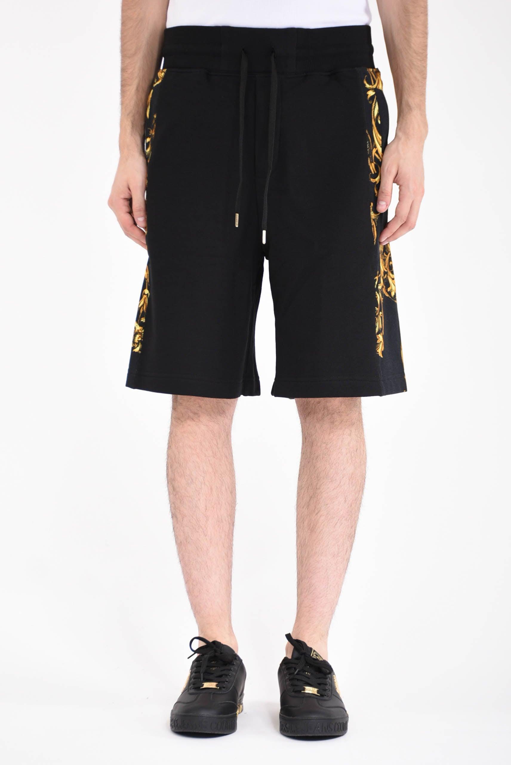 Versace Jeans Couture Bermuda in Black for Men | Lyst