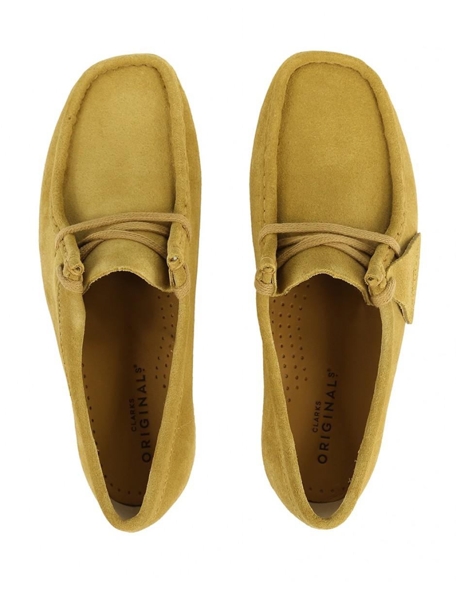 Clarks Suede Originals Women's Wallabee Shoes in Brown - Lyst