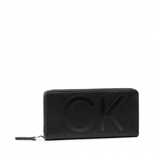 Calvin Klein Portafoglio Grande Da Donna Ck Set Z in Black | Lyst