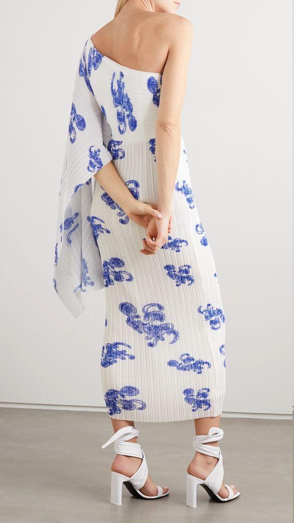 Solace London Lila Dress Blue | Lyst