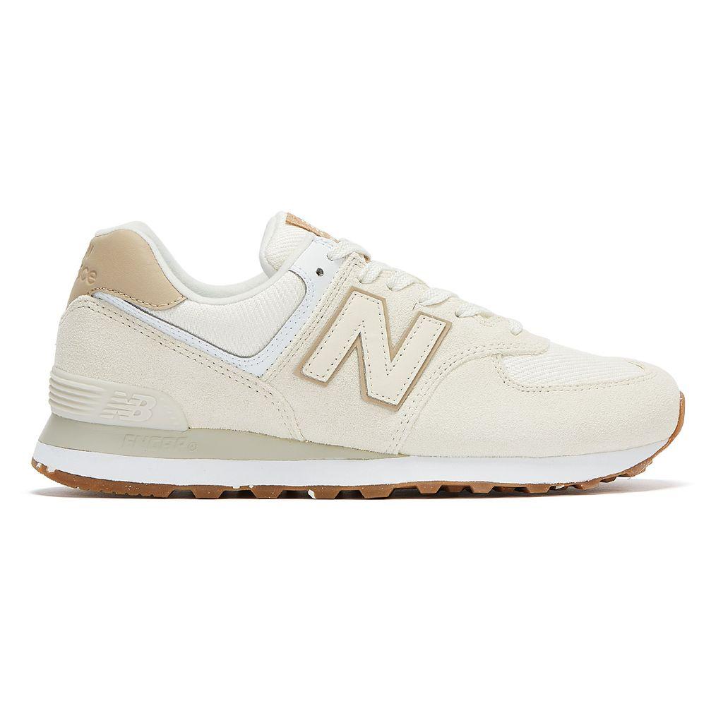 New Balance 574 / Tan Trainers in Natural | Lyst