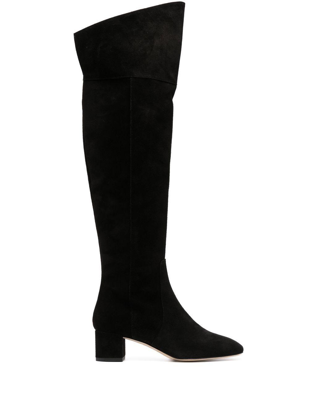 Aeyde Letizia Thigh-high Boots in Black | Lyst