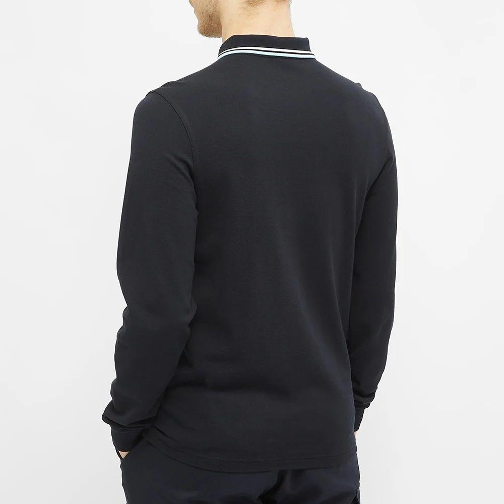 fred perry twin tipped jacket navy