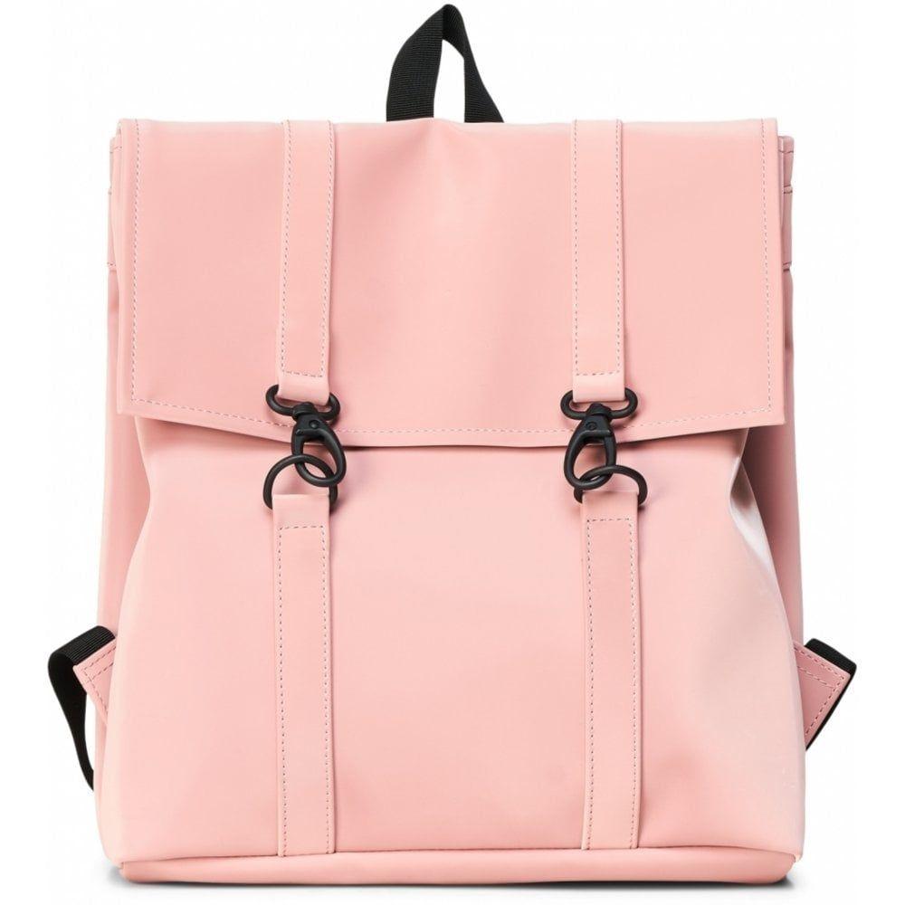 Rains Msn Mini Backpack In Blush Pink 