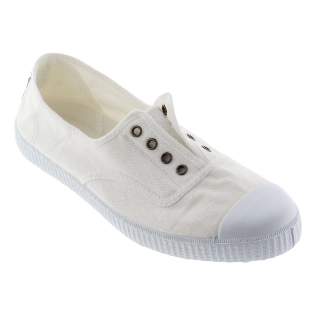 victoria white canvas shoes