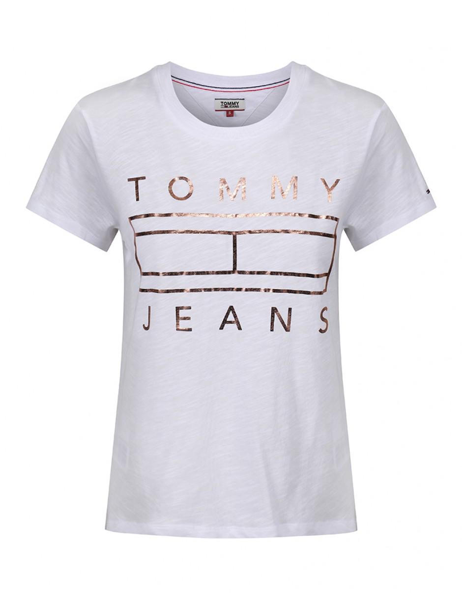 tommy hilfiger flag t shirt womens