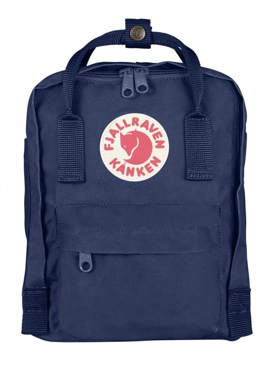 kanken mini deep blue