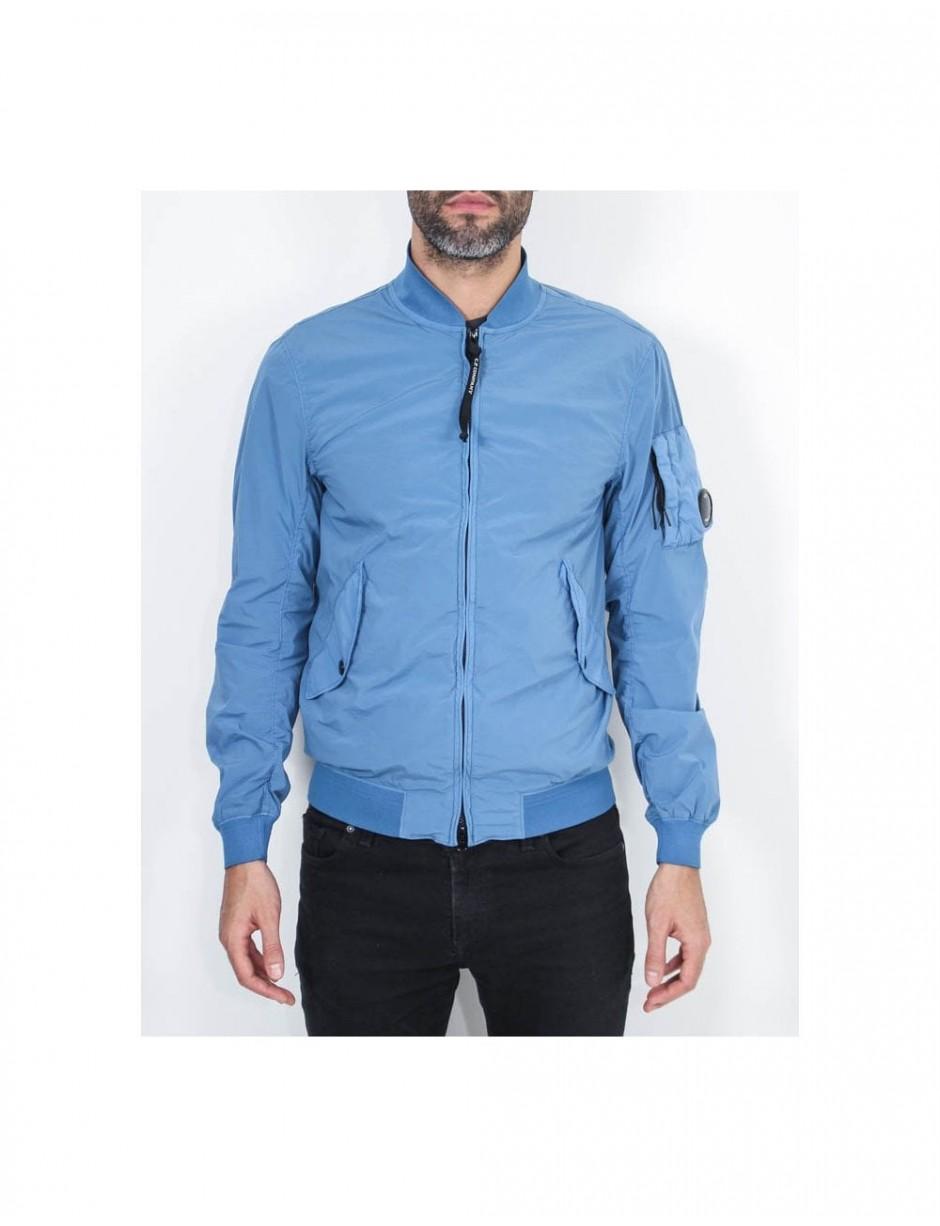 C.P. Company Synthetic C.p. Company Nycra Bomber Jacket in Blue for Men -  Lyst