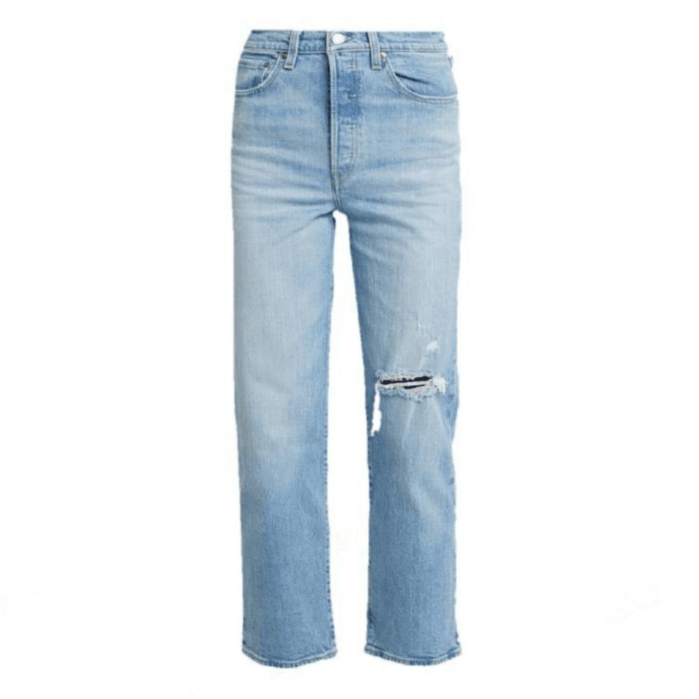 Levi's Cotton Ribcage Straight Ankle 