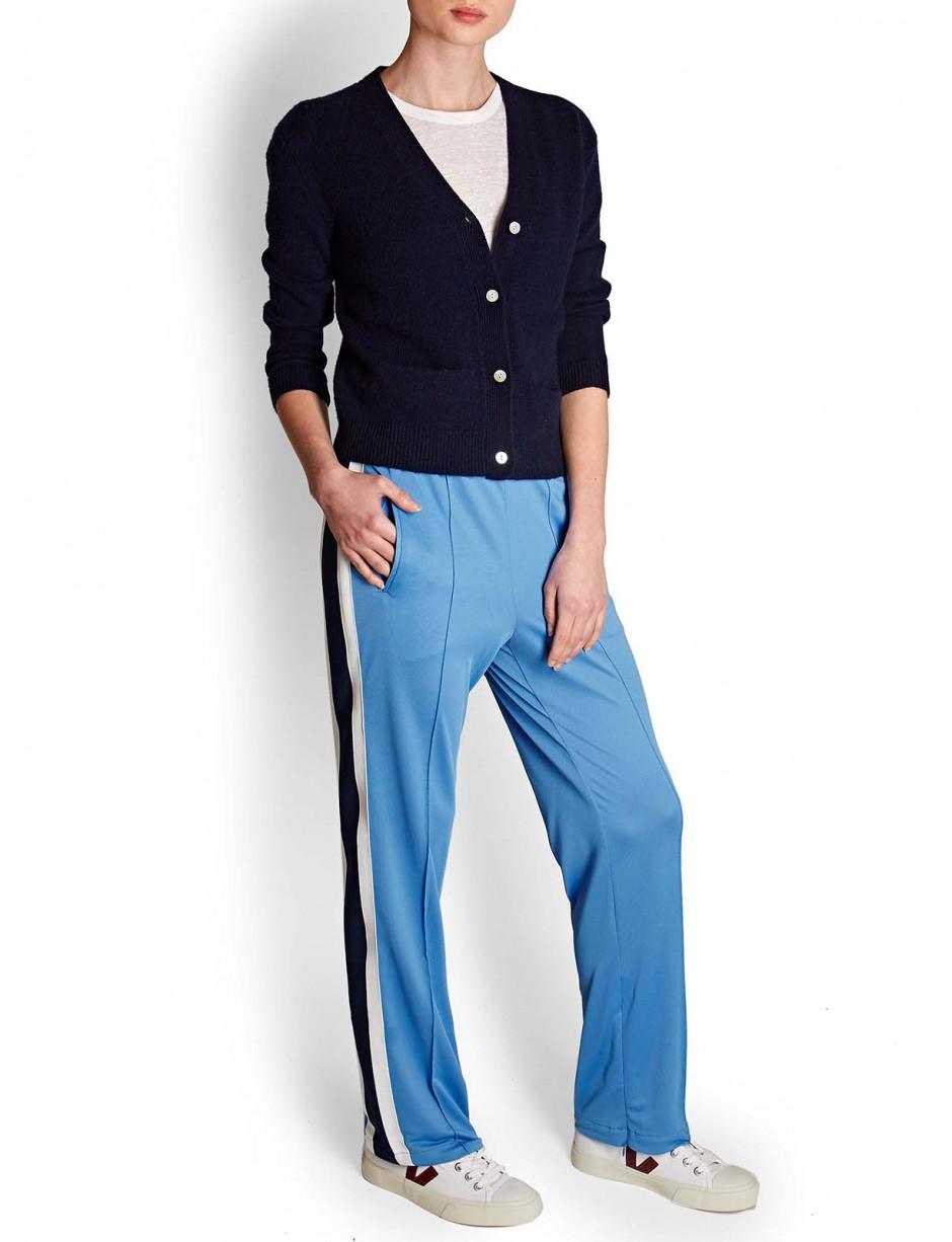 Ganni Dubois Polo Trouser in Blue - Lyst