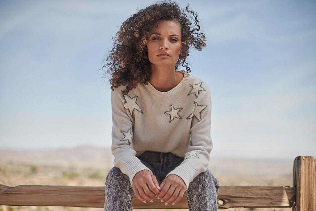 rails virgo star sweater