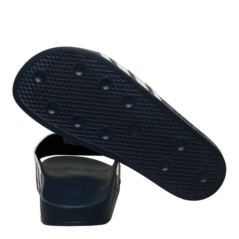 adidas Adilette Slides in Navy (Blue 