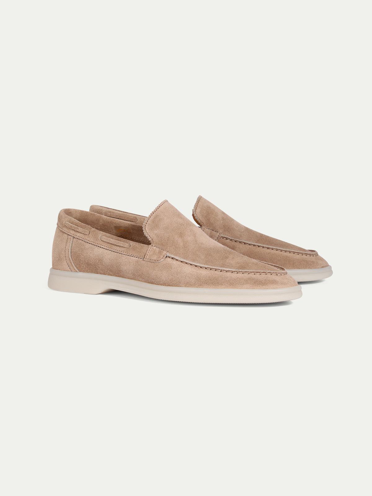Aurélien Lady Light Beige Yacht Loafers in Natural Lyst