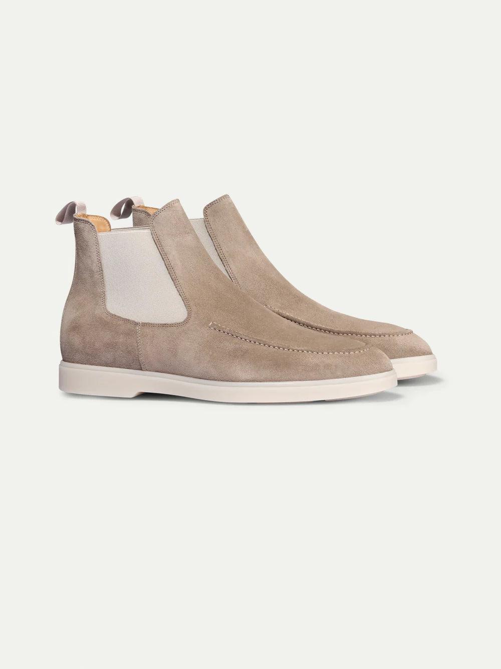 Aurélien City Chelsea Boots Light Grey in Natural for Men Lyst