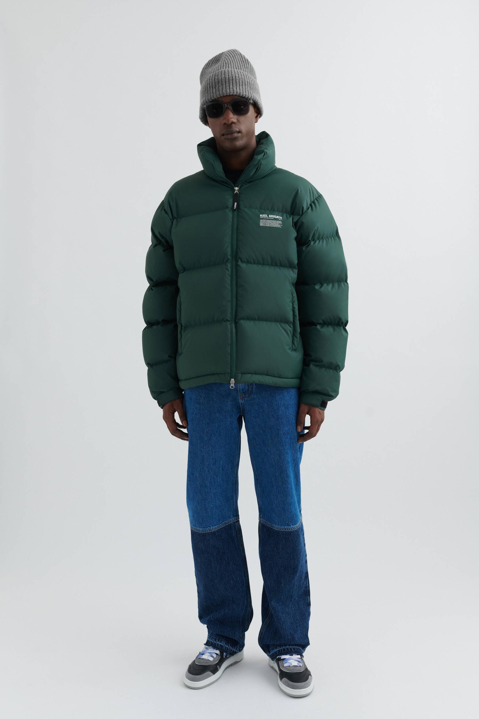 Axel Arigato Observer Puffer Jacket in Green for Men Lyst UK