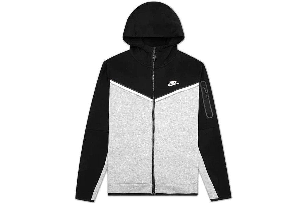 Grupo Monet Permeabilidad Nike Tech Fleece Full Zip Hoodie Black Grey White for Men | Lyst